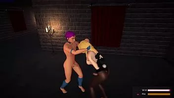 Jouer Les yeux bandés et mange le cul [coup de donjon]
