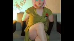 Afspelen Groovy worden met tranny-webcam: Ketty's sexy shemale-dansuitdaging