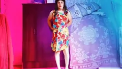 Redare Urmărește show-ul obraznic al adolescenților travestii Ketty cu fund perfect și sâni mari naturali